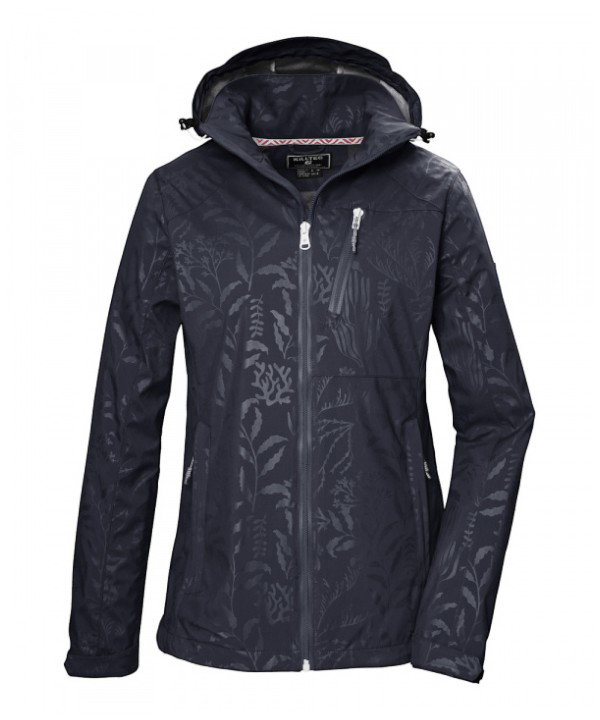 Killtec Softshelljacke KOS 122 (mit abzippbarer Kapuze, winddicht, wasserabweisend) nachtblau Damen