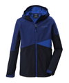 Killtec Softshelljacke KOS 142 (mit Kapuze, winddicht) dunkelblau Jungen
