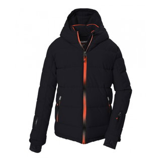 Killtec Winter-Steppjacke KSW 203 (Skijacke, Schneefang, winddicht) schwarz Jungen
