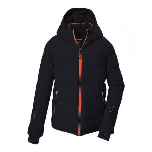 Killtec Winter-Steppjacke KSW 203 (Skijacke, Schneefang, winddicht) schwarz Jungen