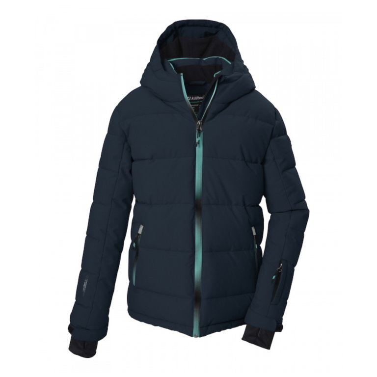 Killtec Winter-Steppjacke KSW 203 (Skijacke, Schneefang, winddicht) petrol Jungen