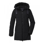 Killtec Winter Quilted Parka GW 30 with Hood (breathable, windproof) black ladies