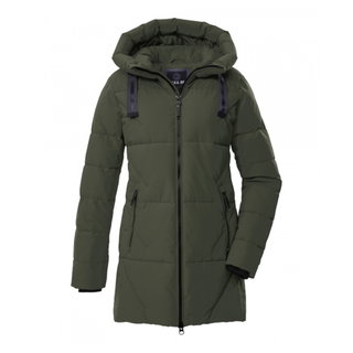 Killtec Winter-Steppparka GW 30 mit Kapuze (atmungsaktiv, winddicht) olivegrün Damen