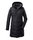Killtec Winter-Daunenmantel mit abzippbarer Kapuze (Parka, wasser- und windabweisend) schwarz Damen