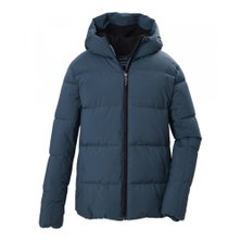 Killtec Winter Quilted Jacket KOW 146 with Hood (Windproof) Petrol Blue Boys