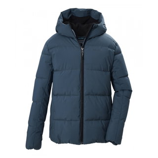 Killtec Winter-Steppjacke KOW 146 mit Kapuze (winddicht) petrolblau Jungen