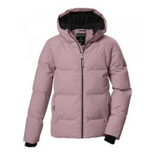 Killtec Winter-Steppjacke KOW 357 in Daunenoptik (mit Kapuze, winddicht) rosa Mädchen