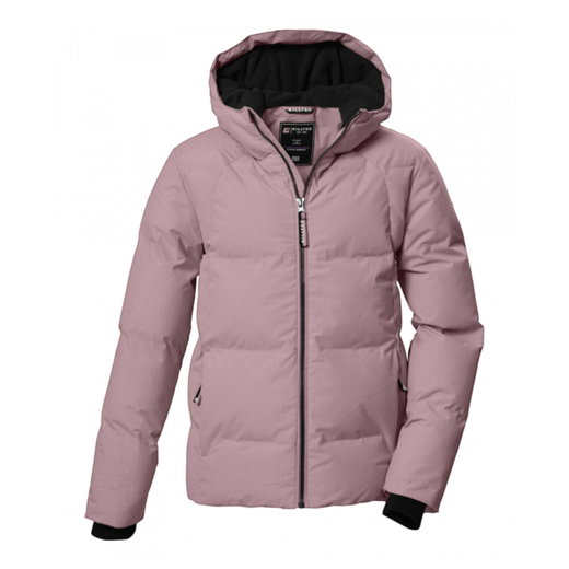 Killtec Winter-Steppjacke KOW 357 in Daunenoptik (mit Kapuze, winddicht) rosa Mädchen