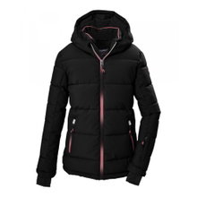 Killtec Winter-Steppjacke KSW 186 (Skijacke, Schneefang, winddicht) schwarz Mädchen