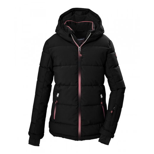 Killtec Winter-Steppjacke KSW 186 (Skijacke, Schneefang, winddicht) schwarz Mädchen