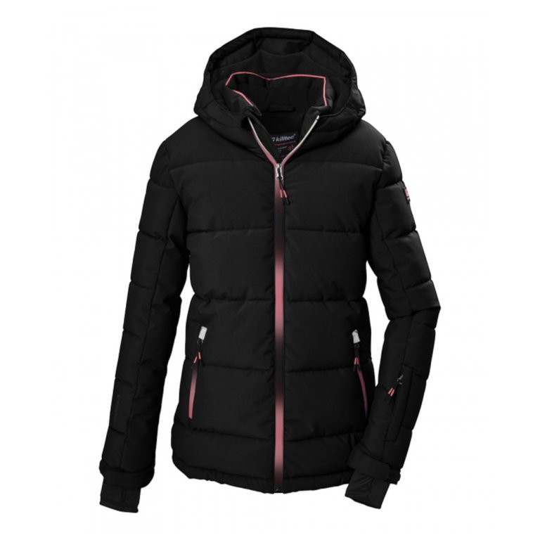 Killtec Winter-Steppjacke KSW 186 (Skijacke, Schneefang, winddicht) schwarz Mädchen