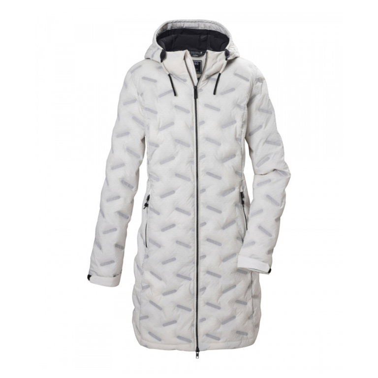 Killtec Winter-Steppparka mit Kapuze (winddicht) weiss Damen