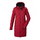 Killtec Winter-Steppparka mit Kapuze (winddicht) dunkelrot Damen