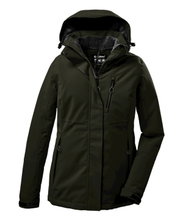 Killtec Winterjacke KOW 140 mit Kapuze (wasser- und winddicht) olivegrün Damen