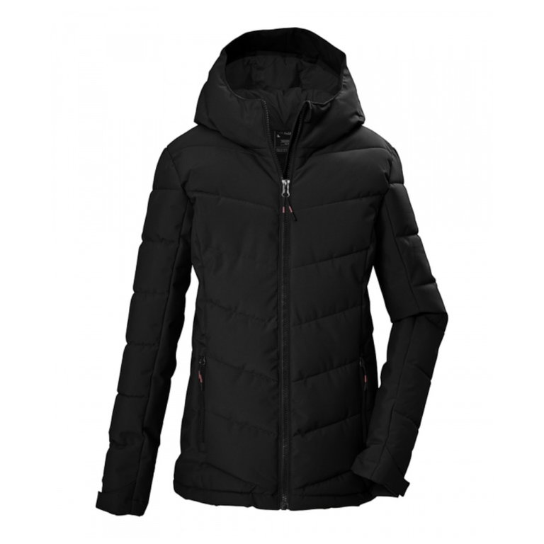 Killtec Winter Jacket KOW 220 in Down Look (windproof, warm) black girls