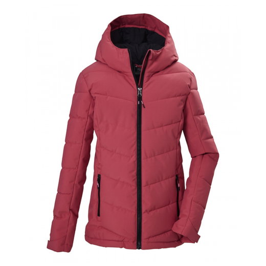 Killtec Winter Jacket KOW 220 in Down Look (windproof, warm) berry pink for girls