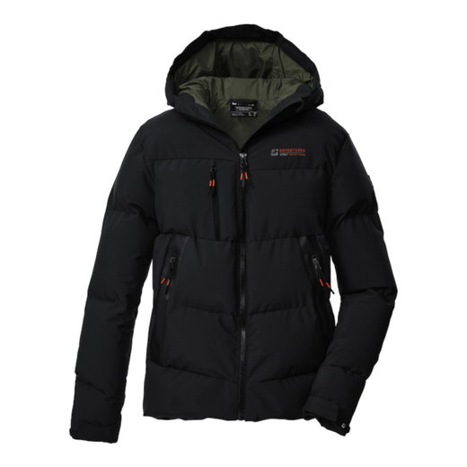 Killtec Winterjacke KOW 239 in Daunenoptik (Funktionsjacke, winddicht) schwarz Jungen