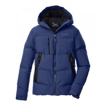 Killtec Winterjacke KOW 239 in Daunenoptik (Funktionsjacke, winddicht) marineblau Jungen