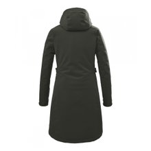 Killtec Wintermantel mit abzippbarer Kapuze (wasser- und winddicht, Parka) salbeigrün Damen