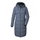 Killtec Winter Coat KOW 56 QLTD with Hood (breathable, windproof, water-repellent) steel blue ladies