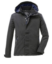 Killtec Winterjacke Kow 28 (wind- und wasserdicht, atrmungsaktiv, PFC-frei) anthrazitgrün Kinder