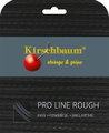 Kirschbaum Tennissaite Pro Line Rough (Haltbarkeit+Spin) schwarz 12m Set