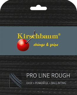 Kirschbaum Tennis String Pro Line Rough (Durability+Spin) black 12m Set