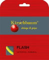 Kirschbaum Tennissaite Flash (Haltbarkeit+Power) gelb 12m Set