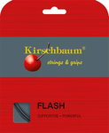 Kirschbaum Tennissaite Flash (Haltbarkeit+Power) schwarz 12m Set