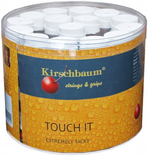 Kirschbaum Overgrip Touch it 0.5mm (extreme Griffigkeit) weiss 60er Box