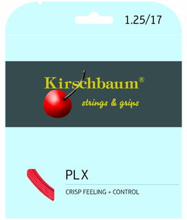 Kirschbaum Tennis String PLX (Durability+Control) red 12m Set