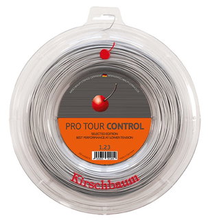 Kirschbaum Tennis String Pro Tour Control (Durability+Control) silver 200m roll