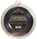 Kirschbaum Tennissaite Pro Line Rough (Haltbarkeit+Spin) schwarz 200m Rolle