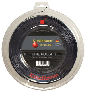 Kirschbaum Tennis String Pro Line Rough (Durability+Spin) black 200m roll