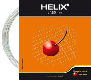 Kirschbaum Tennis String Helix (Durability+Spin) white 12m Set