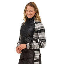 Krimson Klover Hybrid-Winterjacke Switchback schwarz/montrose Damen
