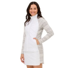 Krimson Klover Hybrid-Winterjacke Switchback weiss/grau Damen