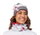 Krimson Klover Mütze (Pompon) Apres Anyone Beanie - weiss/schwarz/rot Damen - 1 Stück