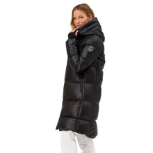 Krimson Klover Winter-Daunenmantel Compass Long Down (mit Kapuze, wärmeisolierung) schwarz Damen
