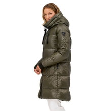 Krimson Klover Winter-Daunenmantel Compass Long Down (mit Kapuze, wärmeisolierung) huntergrün Damen