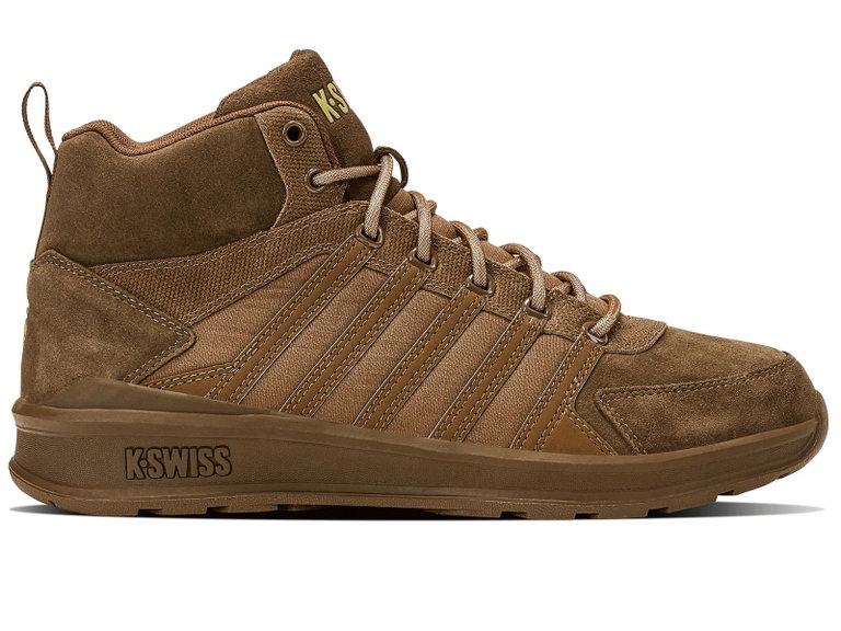 KSwiss Winterschuhe Sneaker Vista Trainer Mid Leder bisonbraun Herren