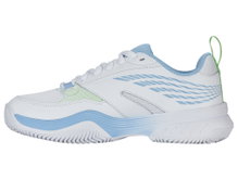 KSwiss buty tenisowe Speedex HB Clay/Sandplatz - białe/niebieskie/lime zielone damskie