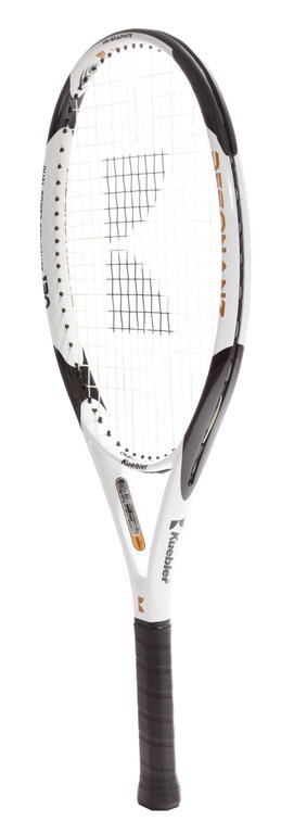 Kuebler Tennisschläger Resonanz 120 weiss/schwarz - besaitet -