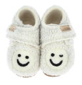 Living Kitzbühel Hausschuhe Babyklettschuh Smiley Kids weiss Kinder (27-30)