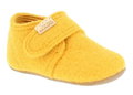 Living Kitzbühel Slippers Velcro Model (Virgin Wool) Kids 2024 Yellow Toddlers (24-26)