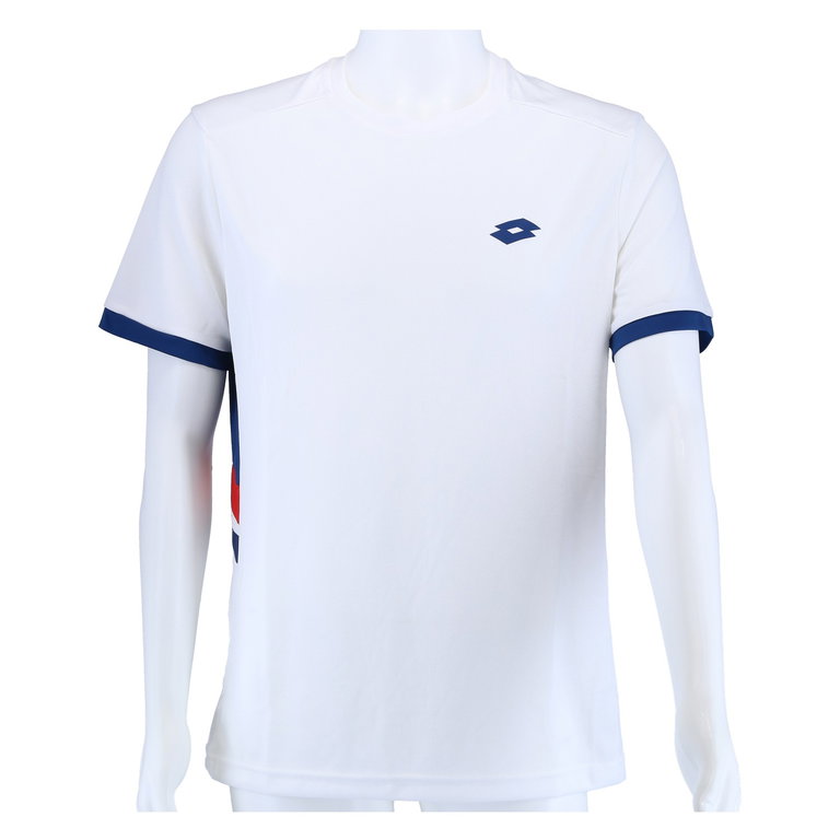 Lotto Tennis-Tshirt Squadra III weiss Herren