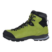 Lowa Wanderschuhe Vigo GTX (Trekking, Spaltleder-Textil, wassderdicht) limonegrün/schwarz Herren