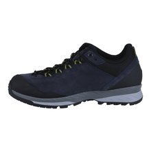 Lowa Wanderschuhe Delago Low GTX (Trekking, Veloursleder, wasserdicht) 2025 navyblau/farn Herren