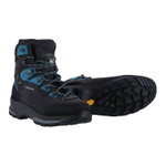 Lowa Wanderschuhe Mauria Evo GTX (Nubukleder) anthrazitgrau/türkis Damen
