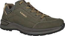 Lowa Hiking Shoes Renegade EVO Low GTX (All-Terrain, Nubuck Leather, Waterproof) Olive Green/Beige Men's